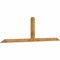 Ekena Millwork Portland Timber Gable Bracket, Western Red Cedar, 108"W x 31 1/2"H x 4"D x 4"F, 7/12 Pitch GBW108X31X0404POR00RWR - alternate 4